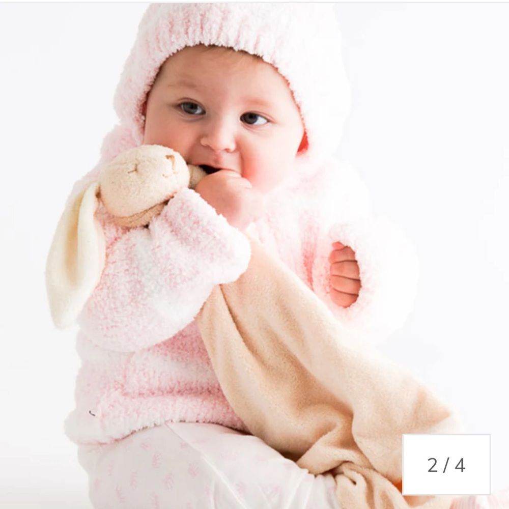 Angel Dear Pink Stipe Baby Jacket